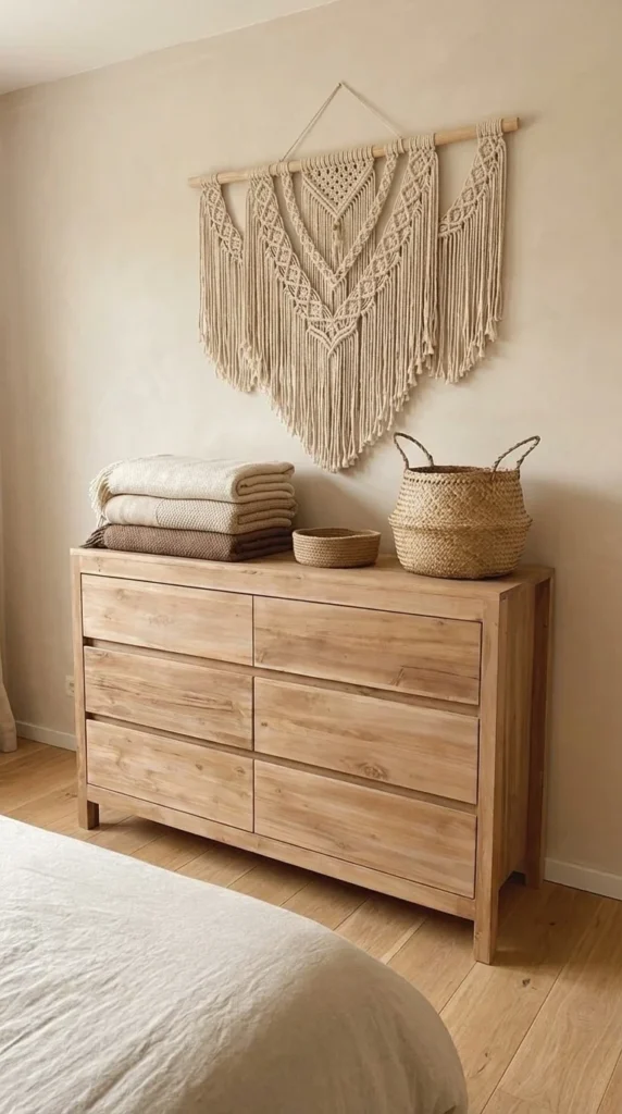 Cómoda de madera maciza El Choike
