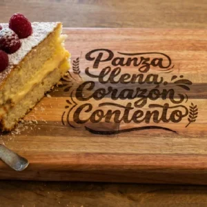 Tabla Panza Llena Corazón Contento