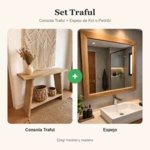 Set Traful: Consola Traful + Espejo de Kiri o Petiribí – El Choike